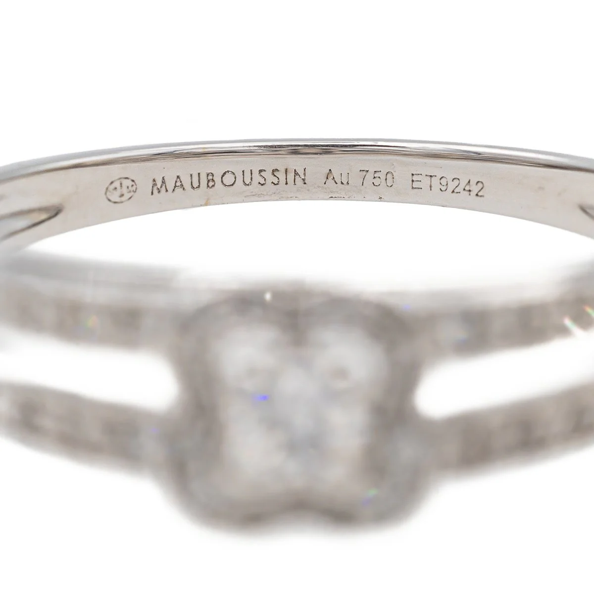 Mauboussin Bague Chance of love Or blanc Diamant - Image 4
