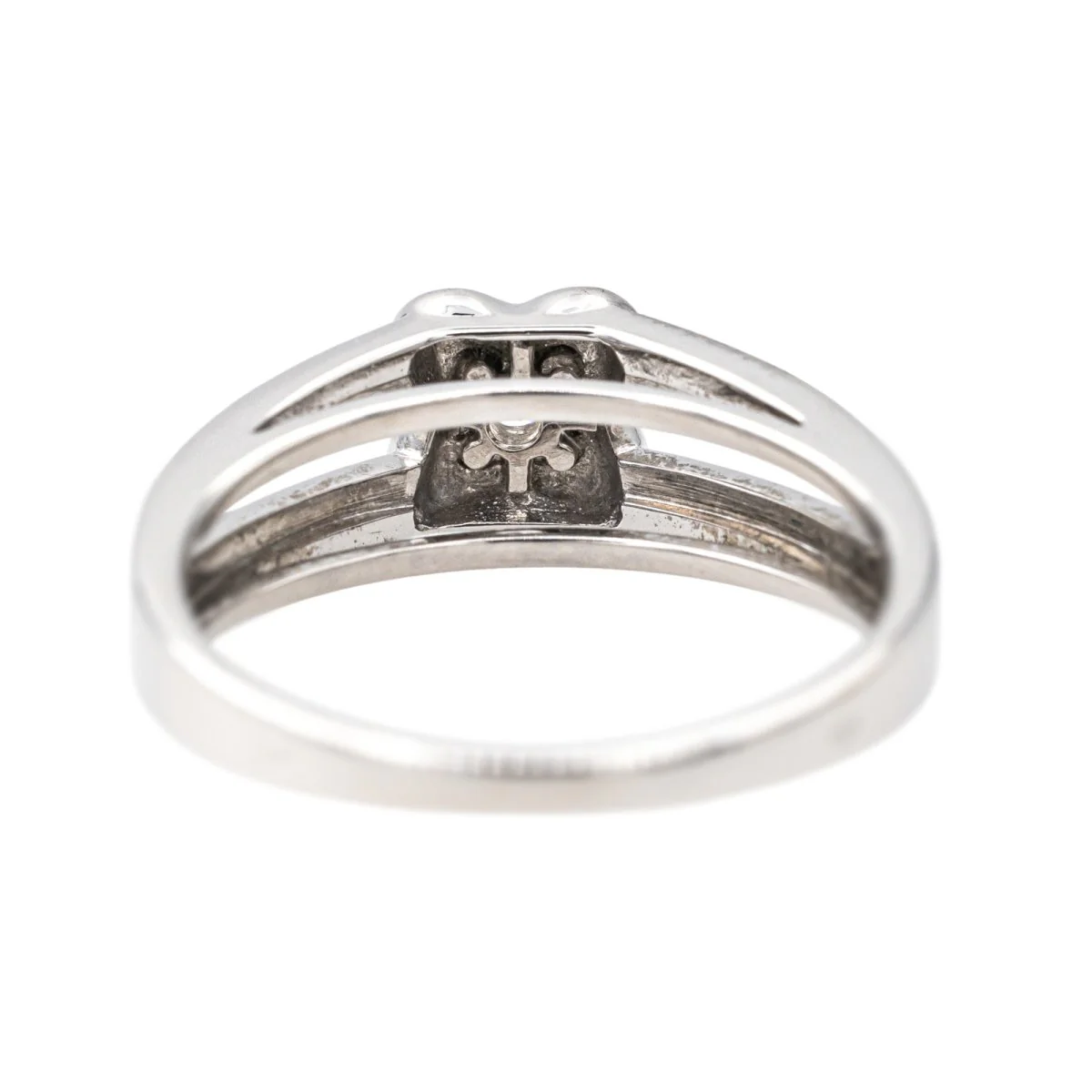 Bague MAUBOUSSIN "Chance of love" en or blanc et diamant - Image 6