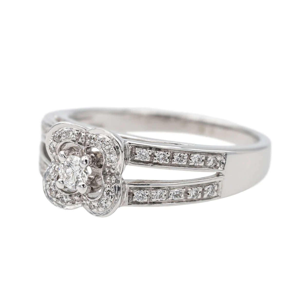 Bague Mauboussin Chance of love Or blanc Diamant - Image 3