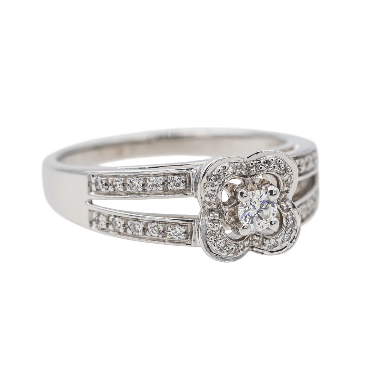 Bague Mauboussin Chance of love Or blanc Diamant - Image 7