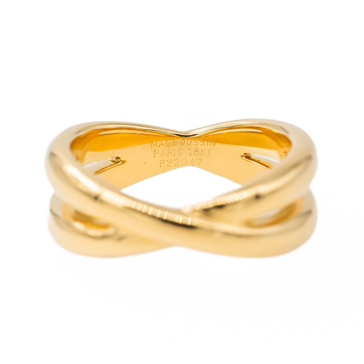 Bague MAUBOUSSIN" Encore et encore" en or jaune - Image 3