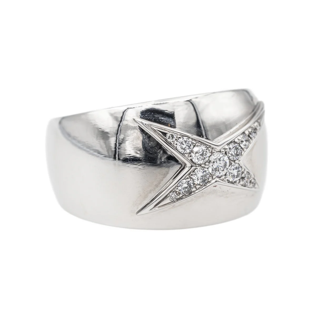 Bague MAUBOUSSIN "Etoile divine" en or blanc et diamants - Image 6