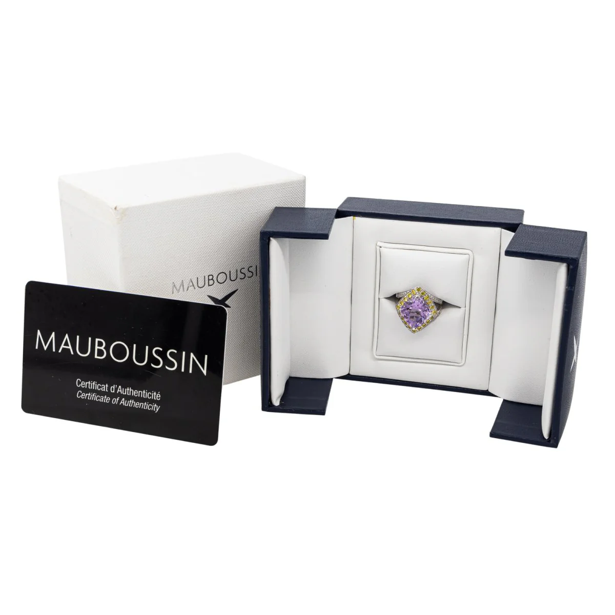 Mauboussin Bague Fou de toi Or blanc Améthyste - Image 3