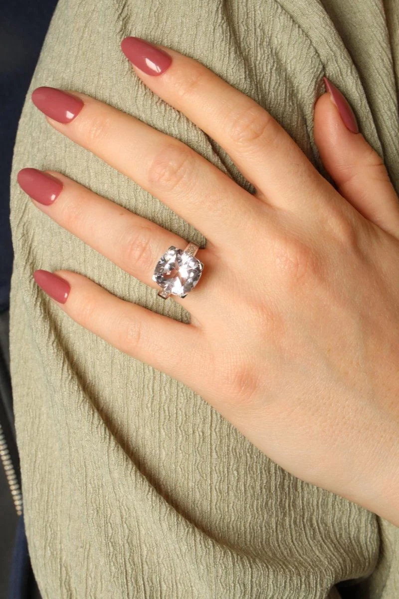 Mauboussin Bague Gueule d'Amour Or Blanc Améthyste - Image 2