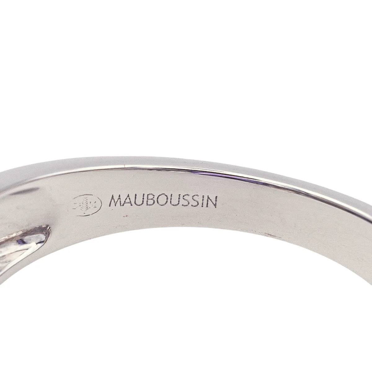 Bague MAUBOUSSIN "Ma Princesse d'amour" en or blanc et améthyste - Image 7