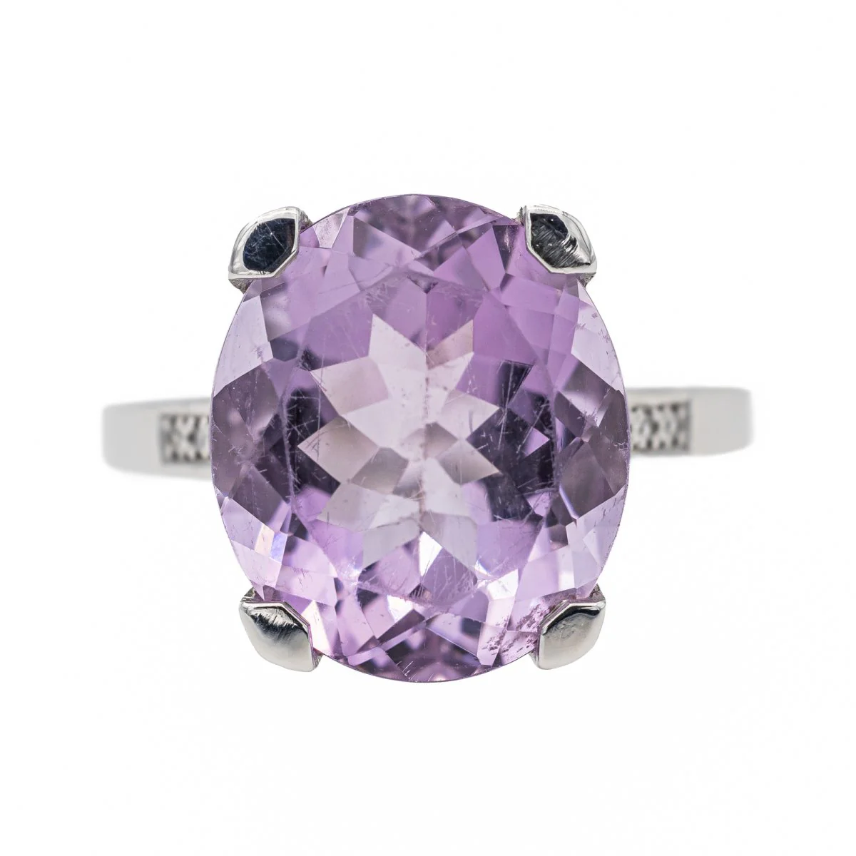 Mauboussin Bague Mon bébé d'amour Or blanc Améthyste