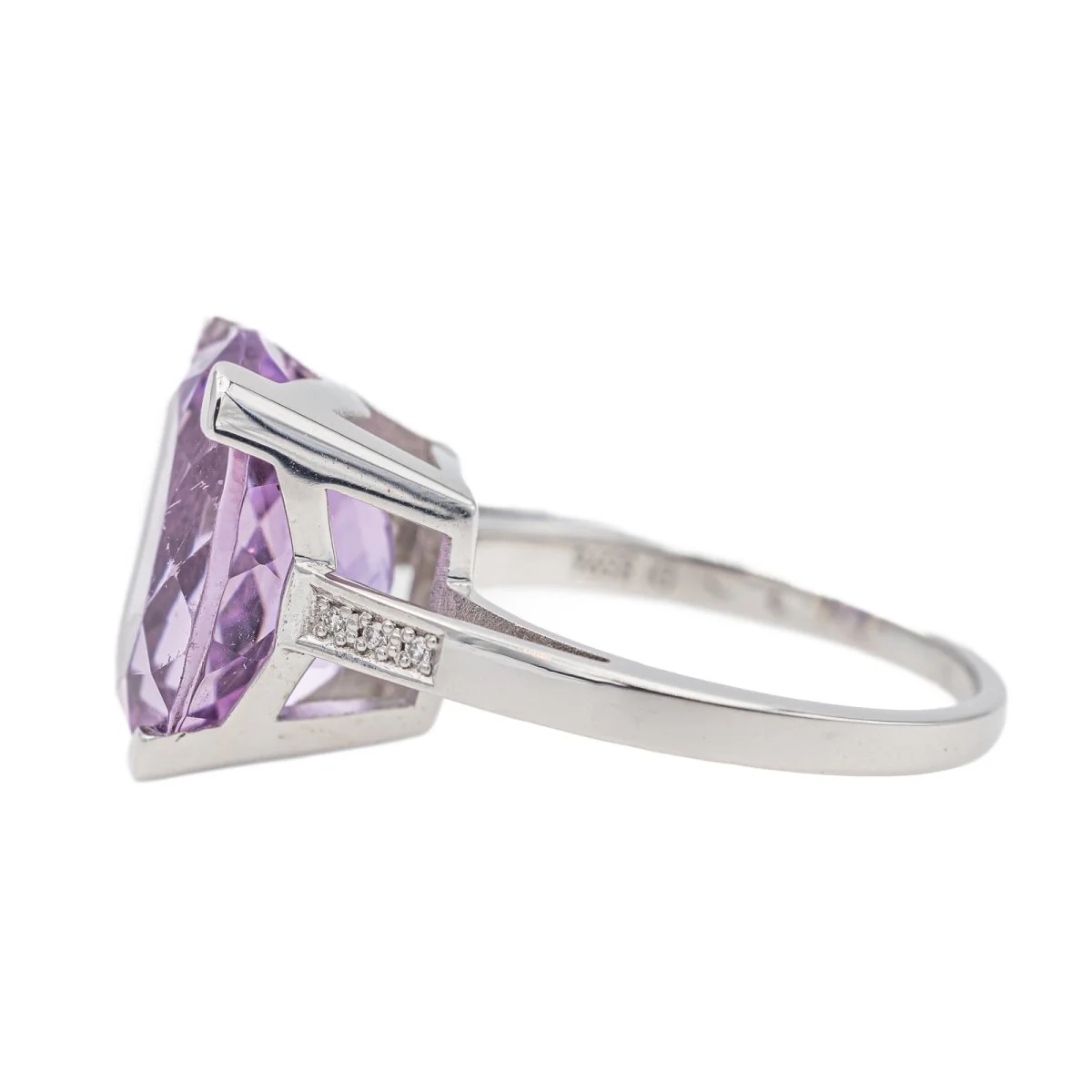 Mauboussin Bague Mon bébé d'amour Or blanc Améthyste - Image 4