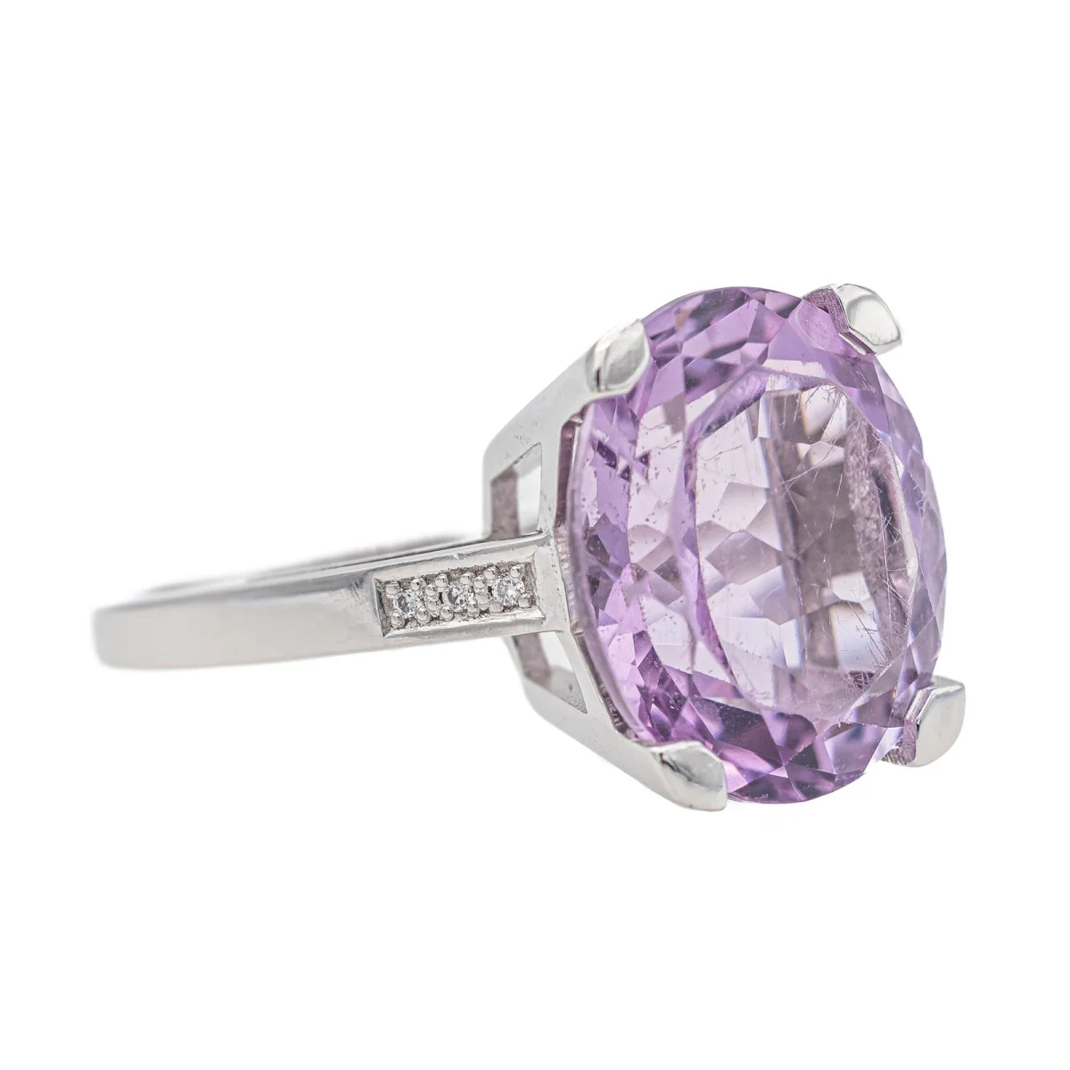 Mauboussin Bague Mon bébé d'amour Or blanc Améthyste - Image 8