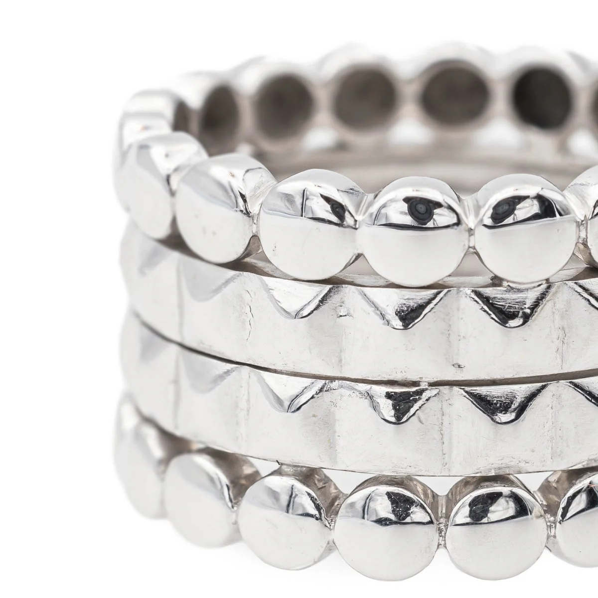 Bague MAUBOUSSIN "Route de Tennesse" en or blanc - Image 5