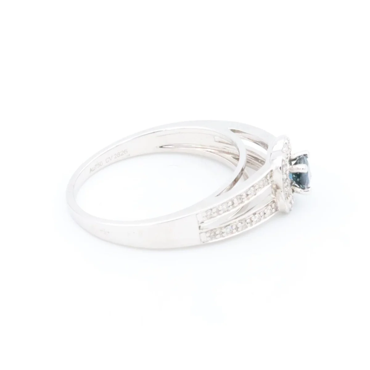Mauboussin Bague Solitaire Chance of love Or blanc Saphir - Image 4