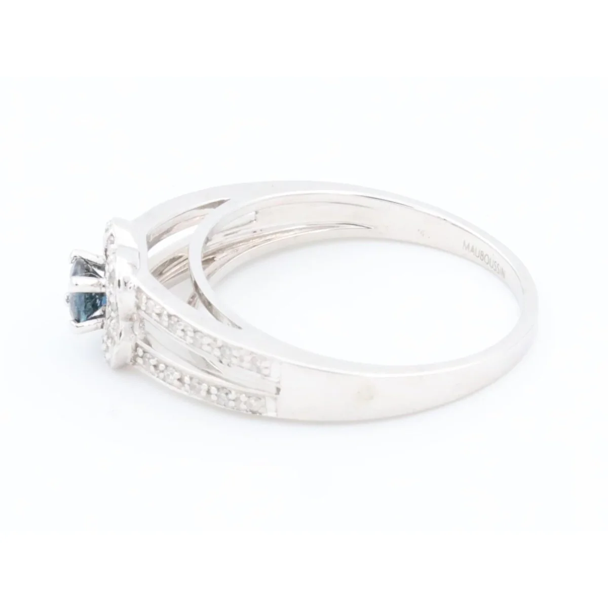 Mauboussin Bague Solitaire Chance of love Or blanc Saphir - Image 7