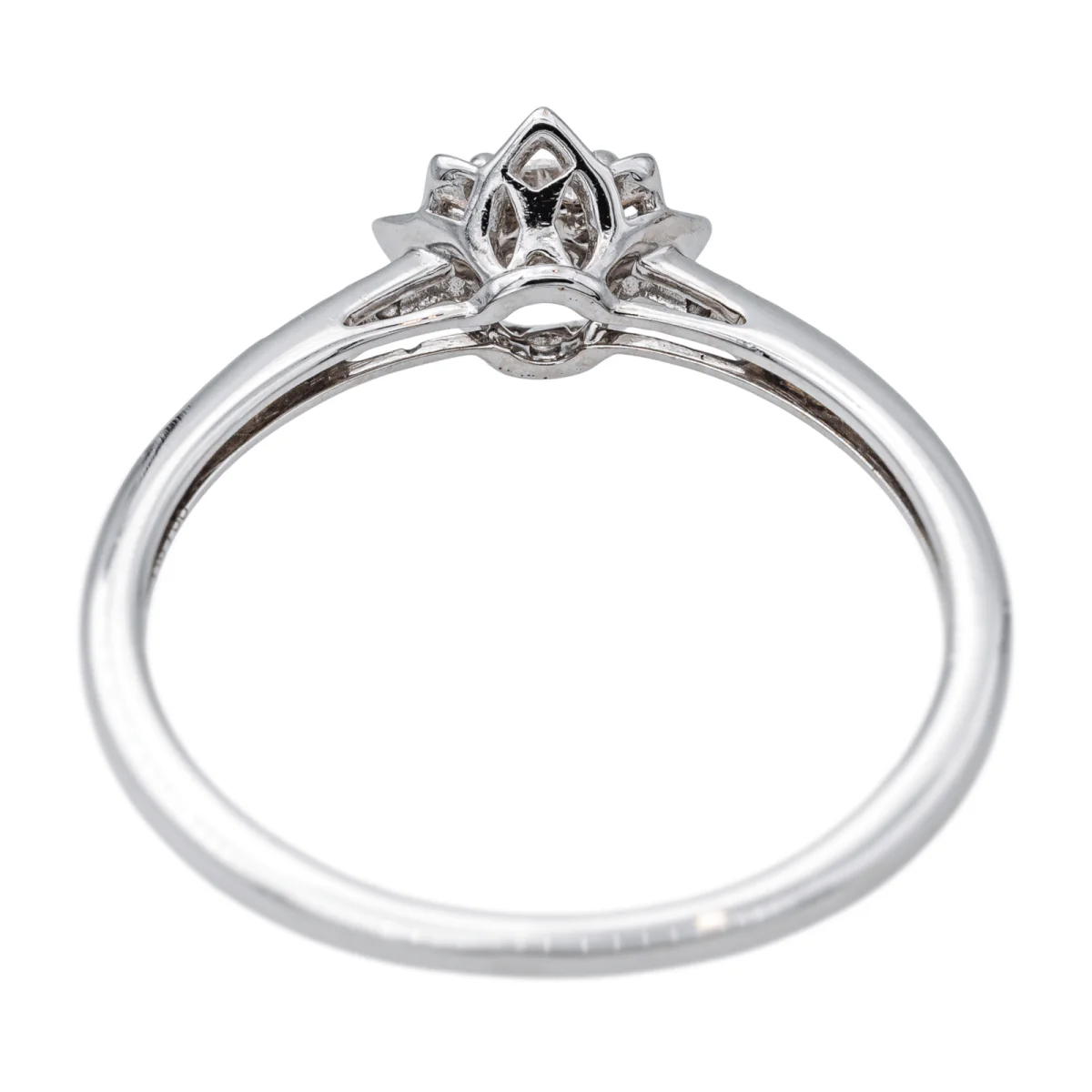 Bague Solitaire MAUBOUSSIN "Ma Reine d'Amour n°2" en or blanc et diamants - Image 5