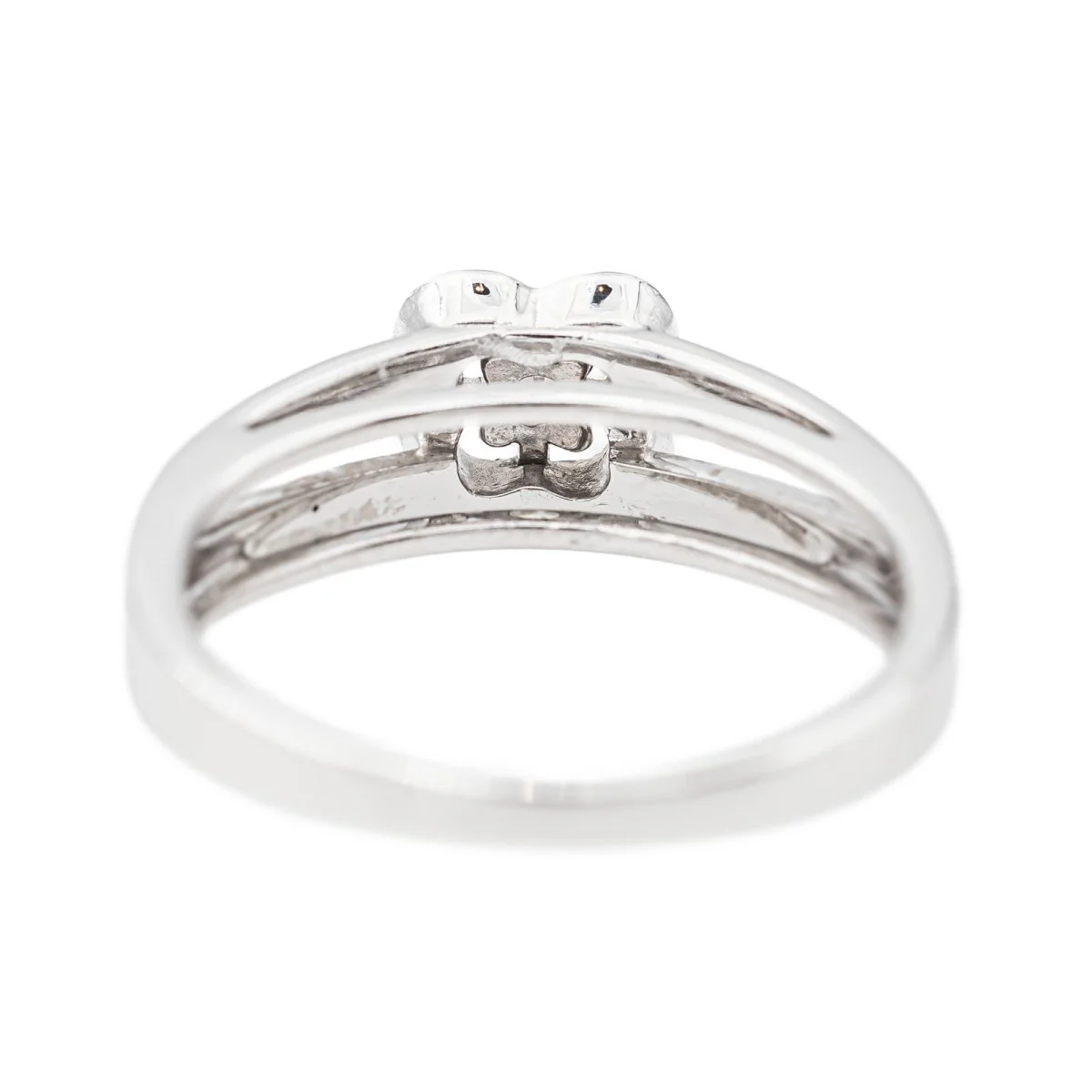 Bague MAUBOUSSIN "Chance of Love N°1" en or blanc et diamants - Image 5
