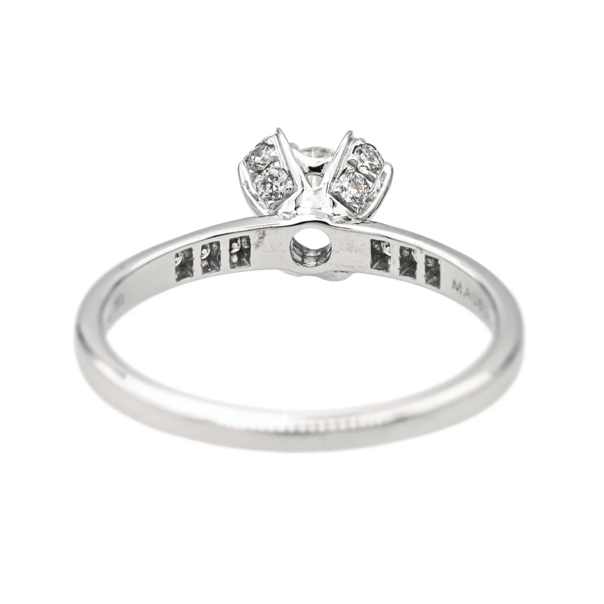Bague Solitaire MAUBOUSSIN "Sacré Désir N°2" en or blanc et diamants - Image 6