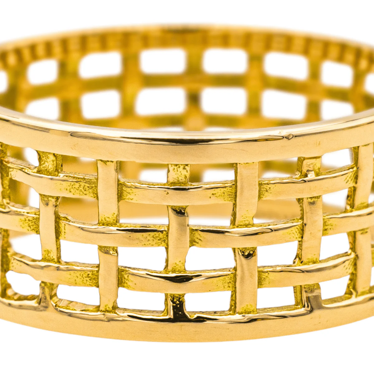 Bague Bandeau MAUBOUSSIN "Une Galerie Rue de Seine" en or jaune - Image 3