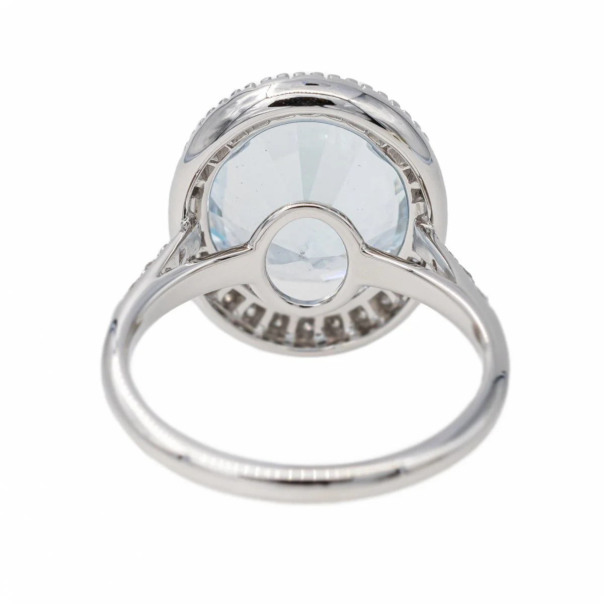 Bague MAUBOUSSIN "Vraiment toi" en or blanc, aigue marine et diamants - Image 6