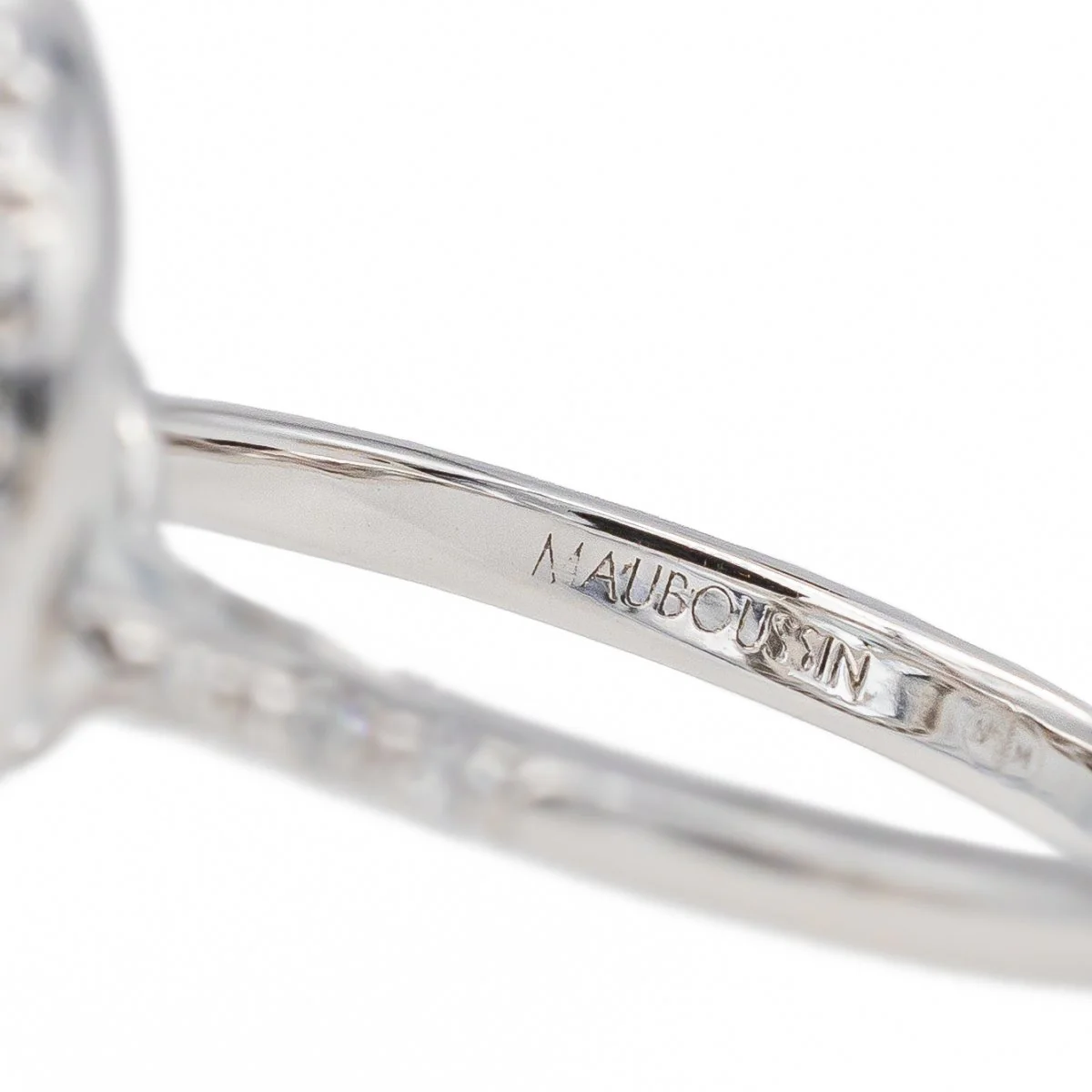 Bague MAUBOUSSIN "Vraiment toi" en or blanc, aigue marine et diamants - Image 7