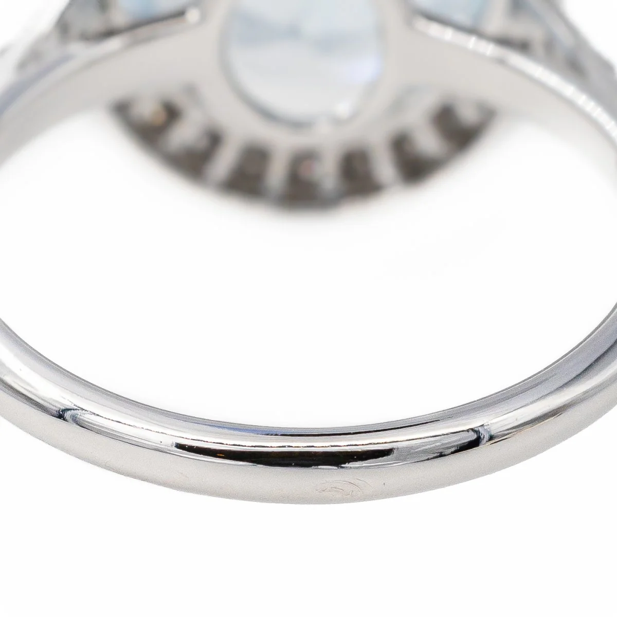Bague MAUBOUSSIN "Vraiment toi" en or blanc, aigue marine et diamants - Image 8