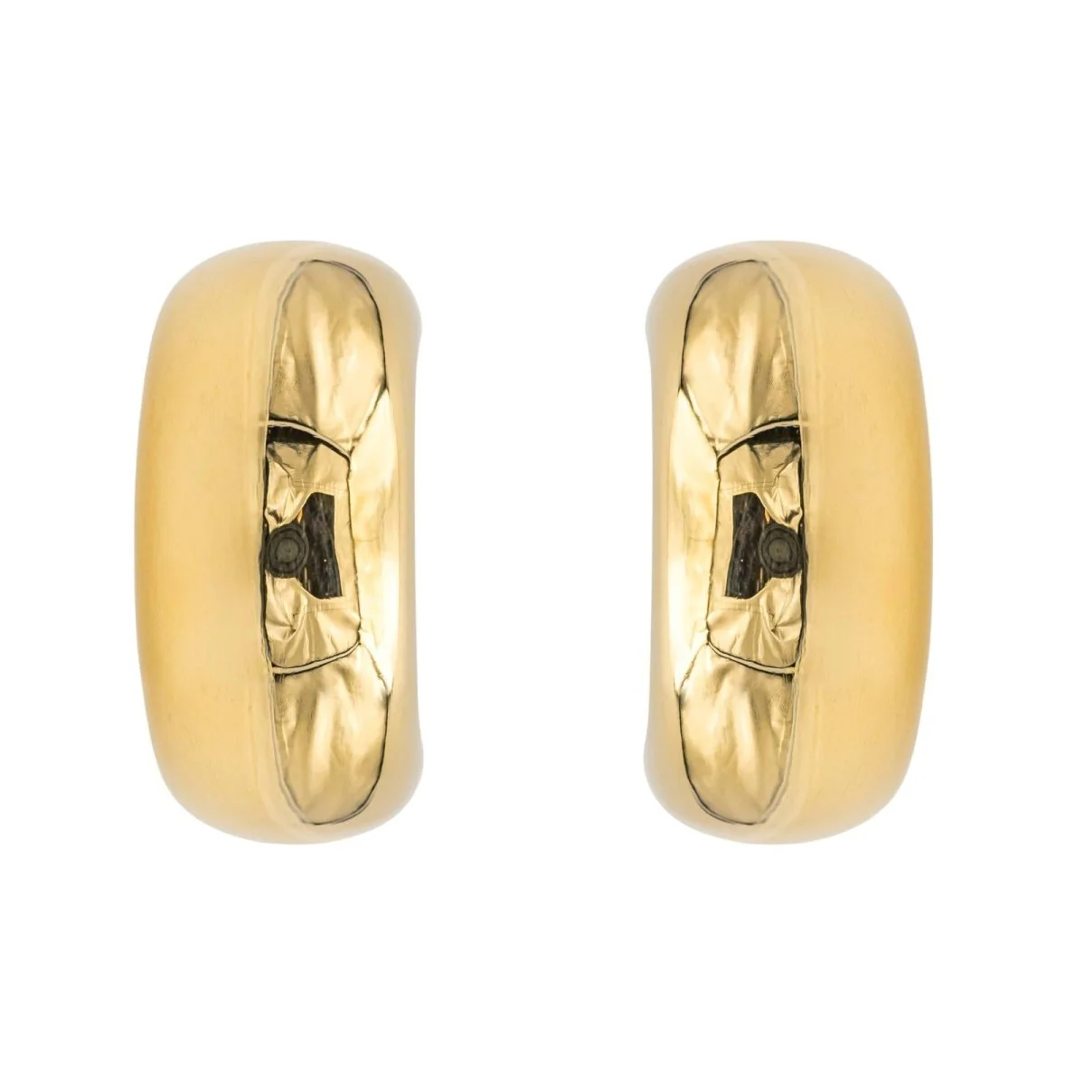Boucles d'oreilles Créoles MAUBOUSSIN en or jaune
