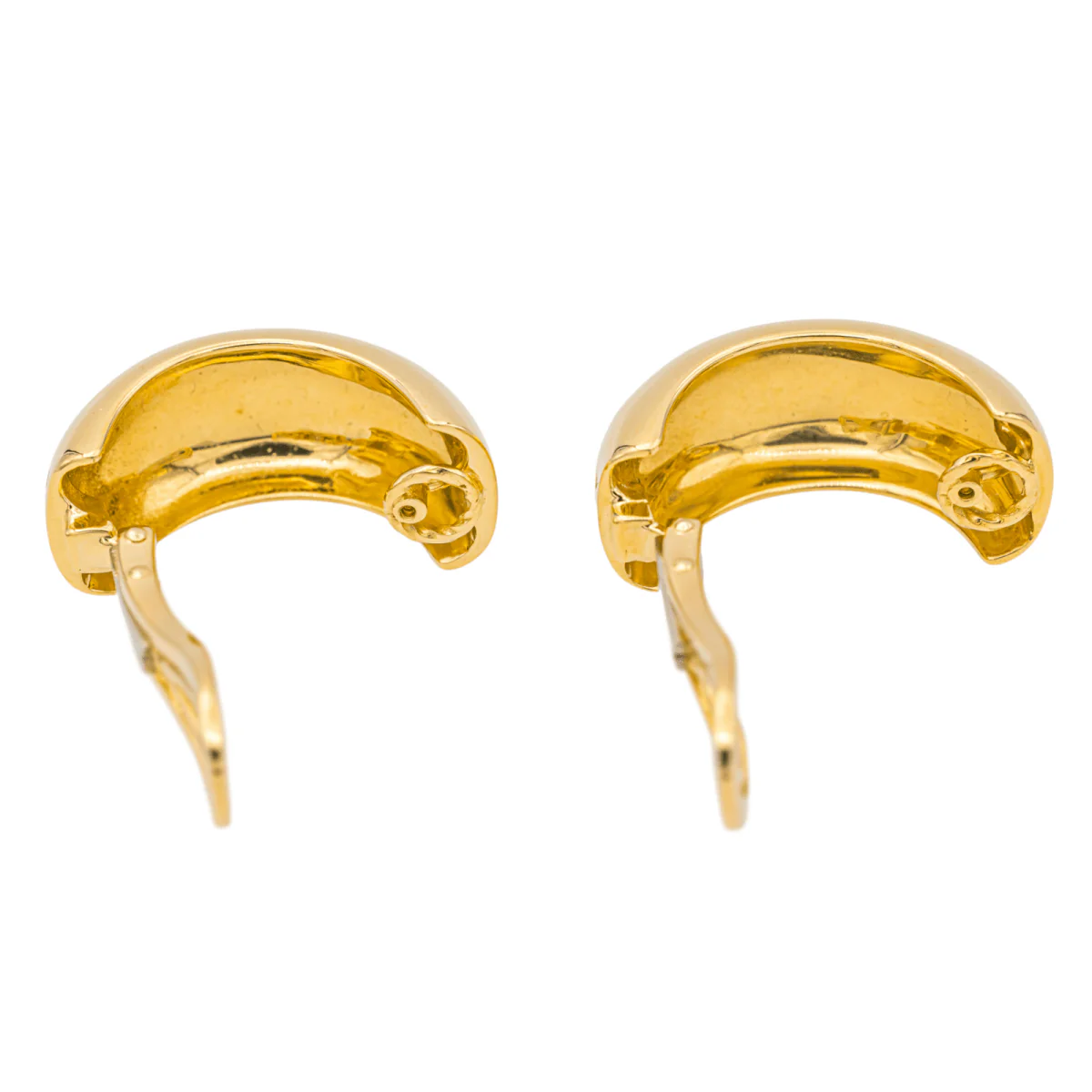 Boucles d'oreilles Créoles MAUBOUSSIN en or jaune - Image 7