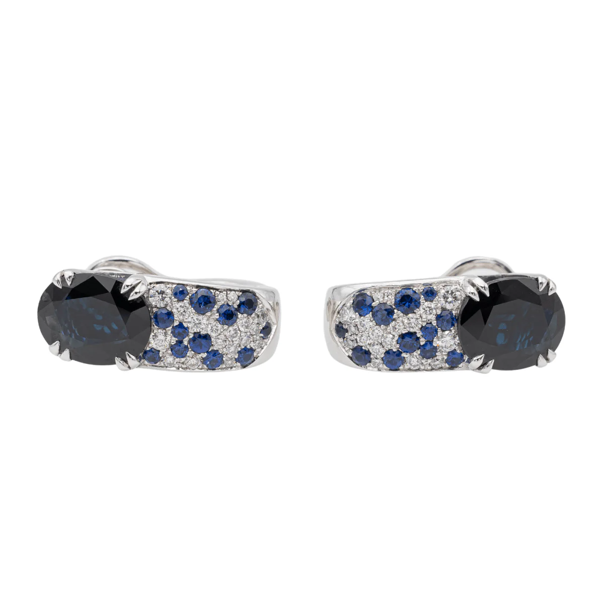 Mauboussin Boucles d'oreilles Nuit d'Amour Or blanc Saphir - Image 3