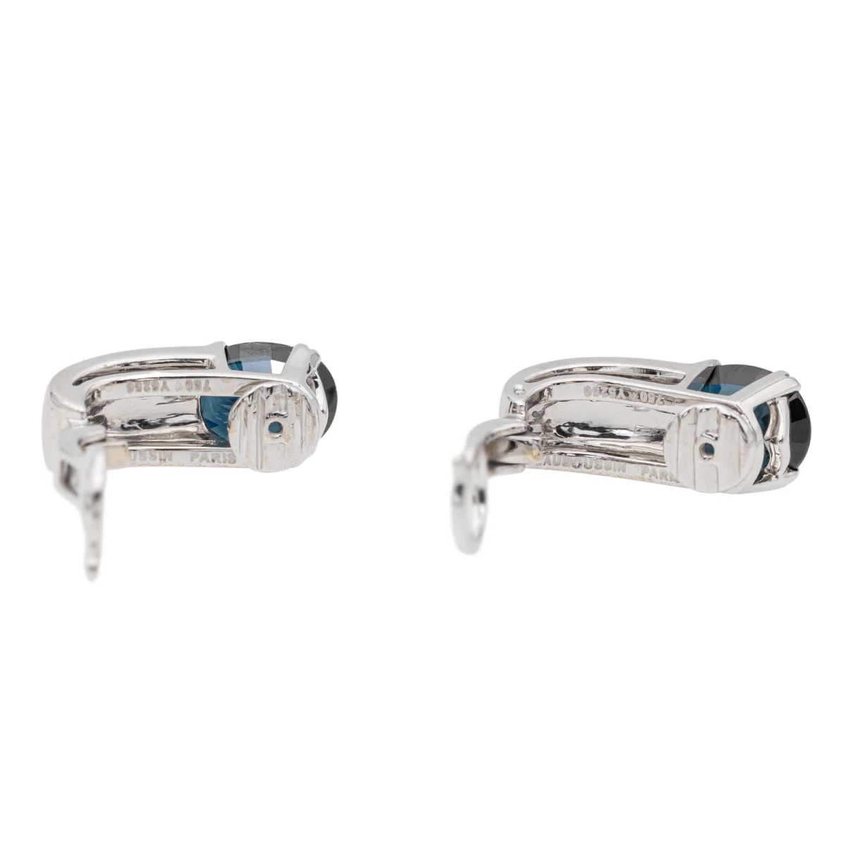 Mauboussin Boucles d'oreilles Nuit d'Amour Or blanc Saphir - Image 5