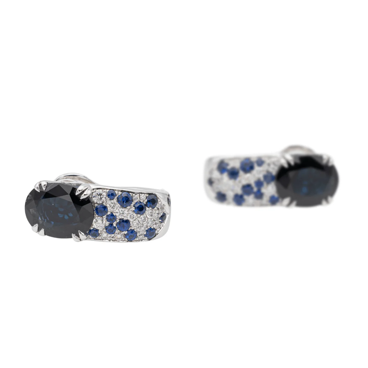 Mauboussin Boucles d'oreilles Nuit d'Amour Or blanc Saphir - Image 6