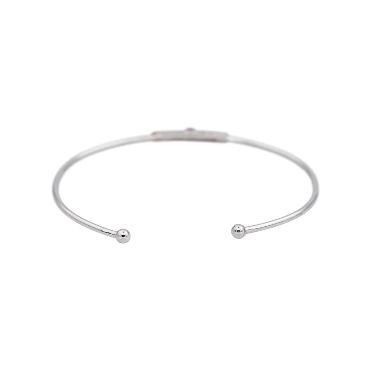 Bracelet MAUBOUSSIN "Capsule d'émotions" en or blanc et rubis - Image 4