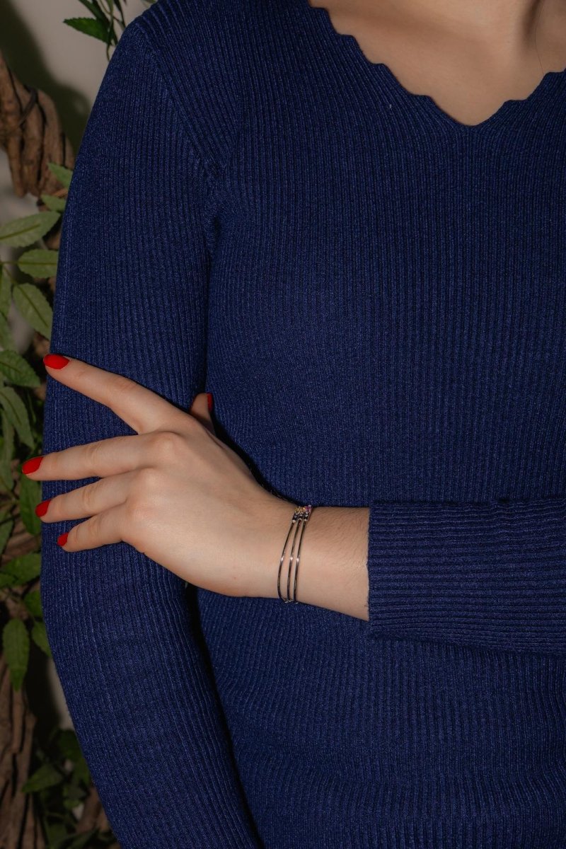 Bracelet MAUBOUSSIN "Capsule d'émotions" en or blanc et rubis - Image 8