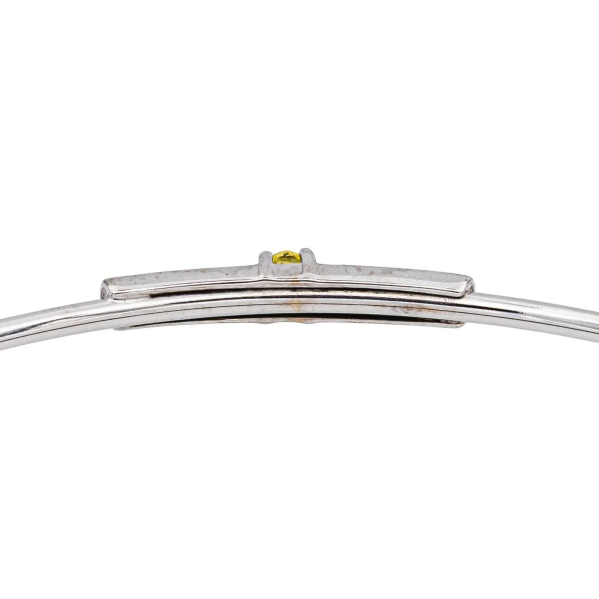Bracelet MAUBOUSSIN "Capsule d'émotions" en or blanc et saphir jaune - Image 5
