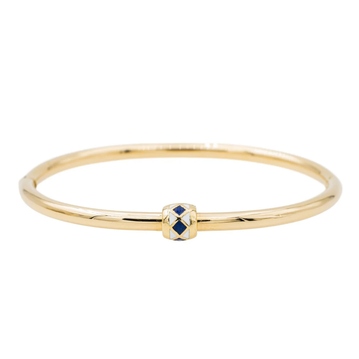 Bracelet Jonc MAUBOUSSIN en or jaune et émail