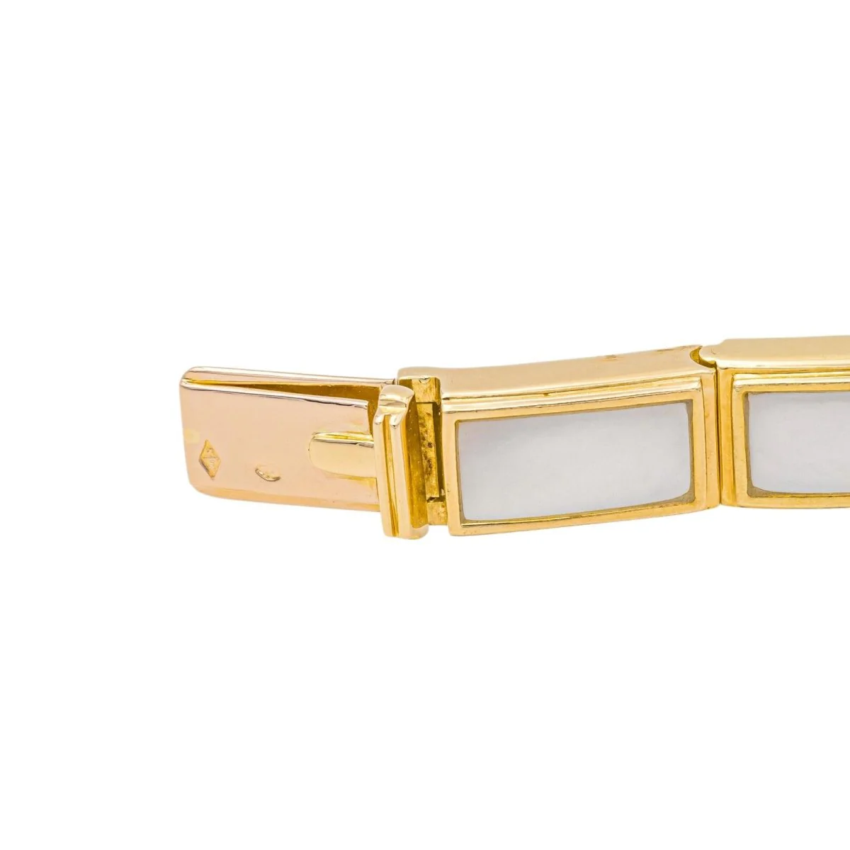 Bracelet MAUBOUSSIN "Palmier" en or jaune et nacre - Image 5