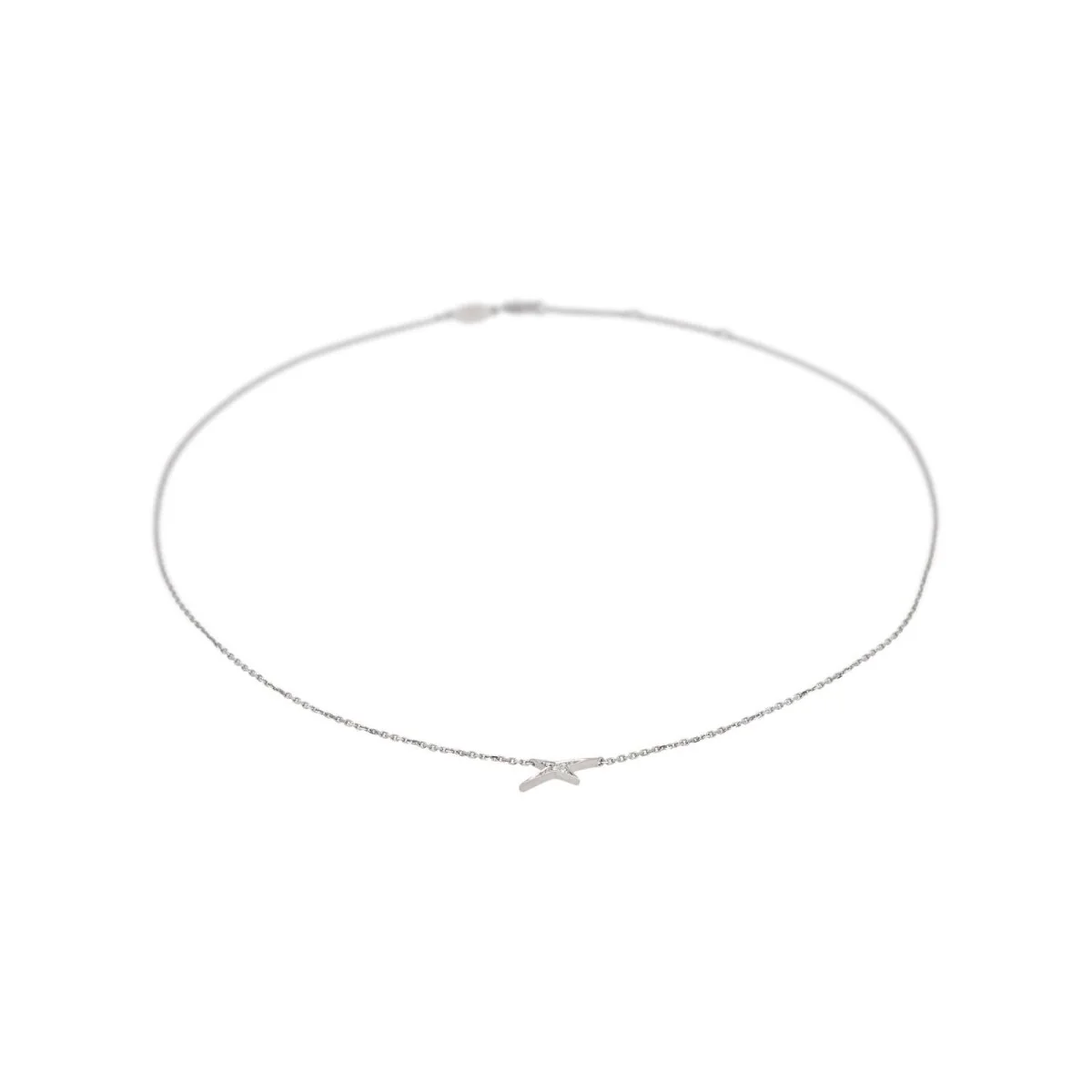Collier MAUBOUSSIN "French Valentine" en or blanc et diamants - Image 4