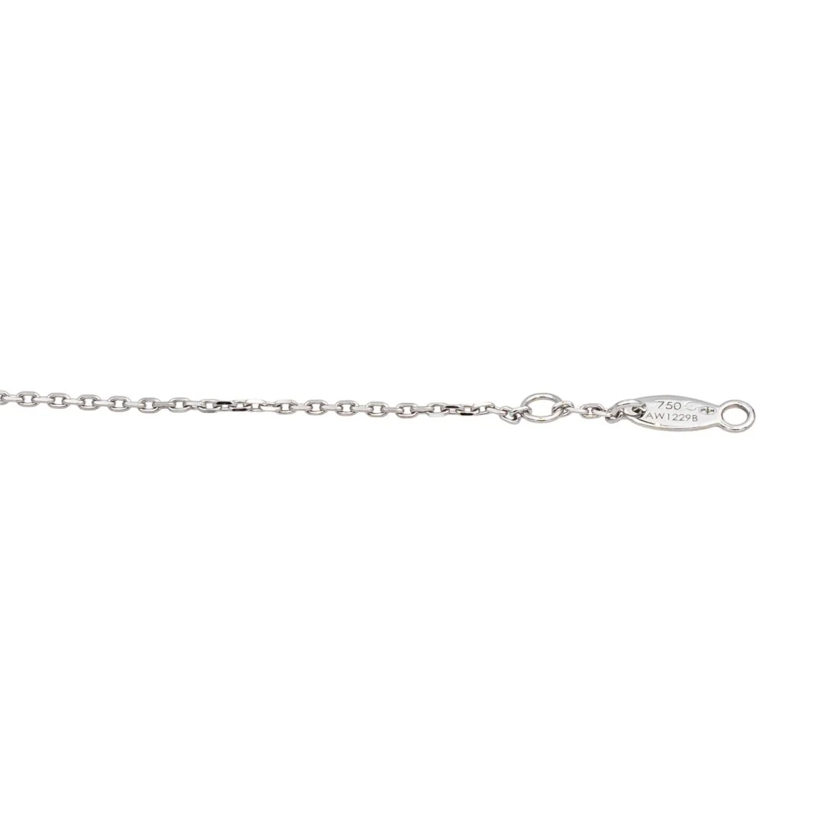 Collier Pendentif MAUBOUSSIN "French Valentine" en or blanc et diamants - Image 7