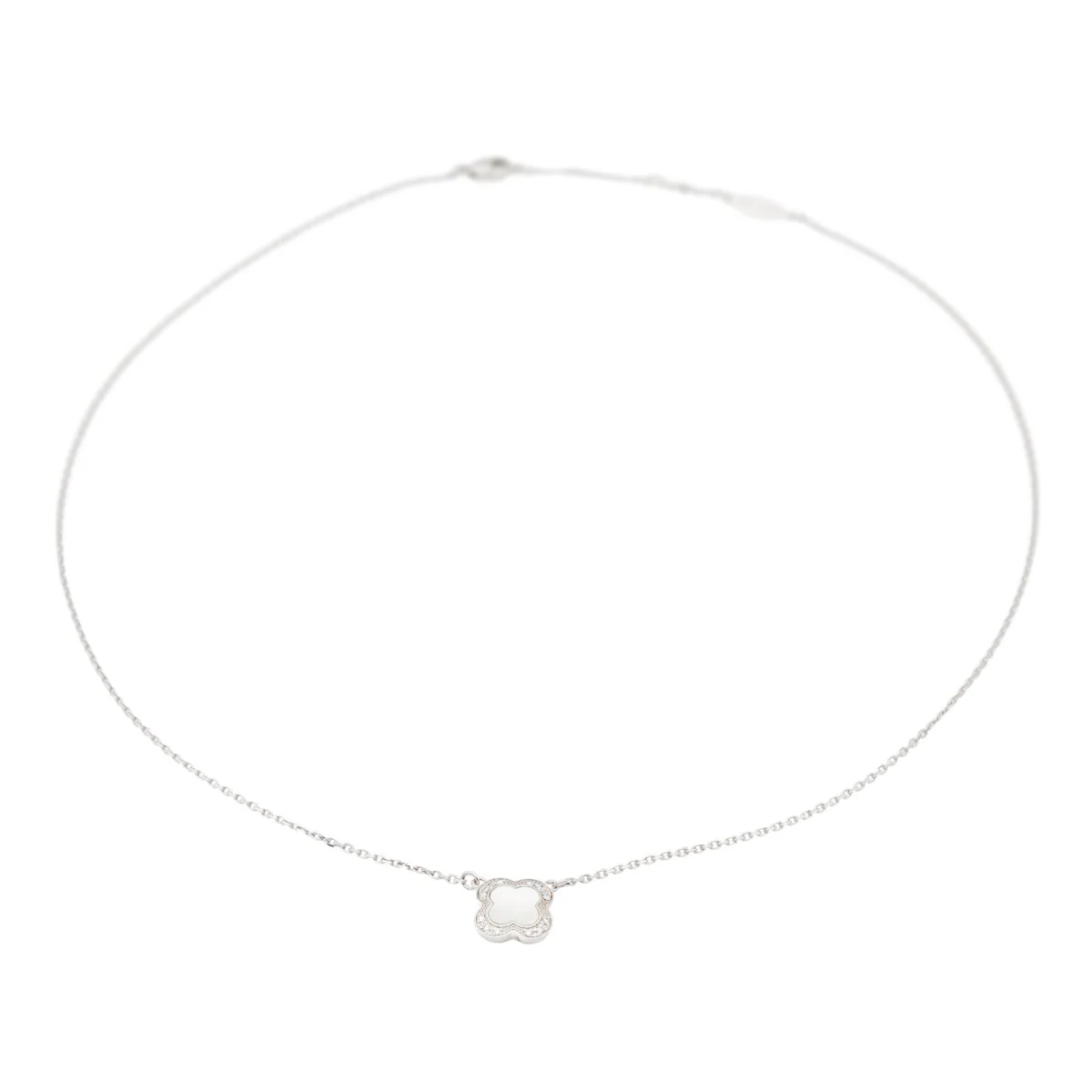 Mauboussin Collier Trèfle de Toi Or blanc Nacre - Image 7