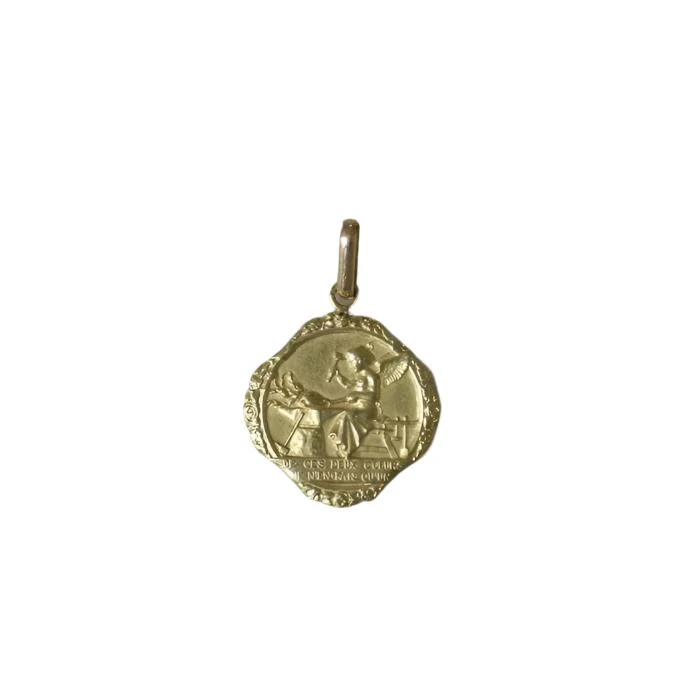 Médaille d'Amour Ange Augis Or Jaune