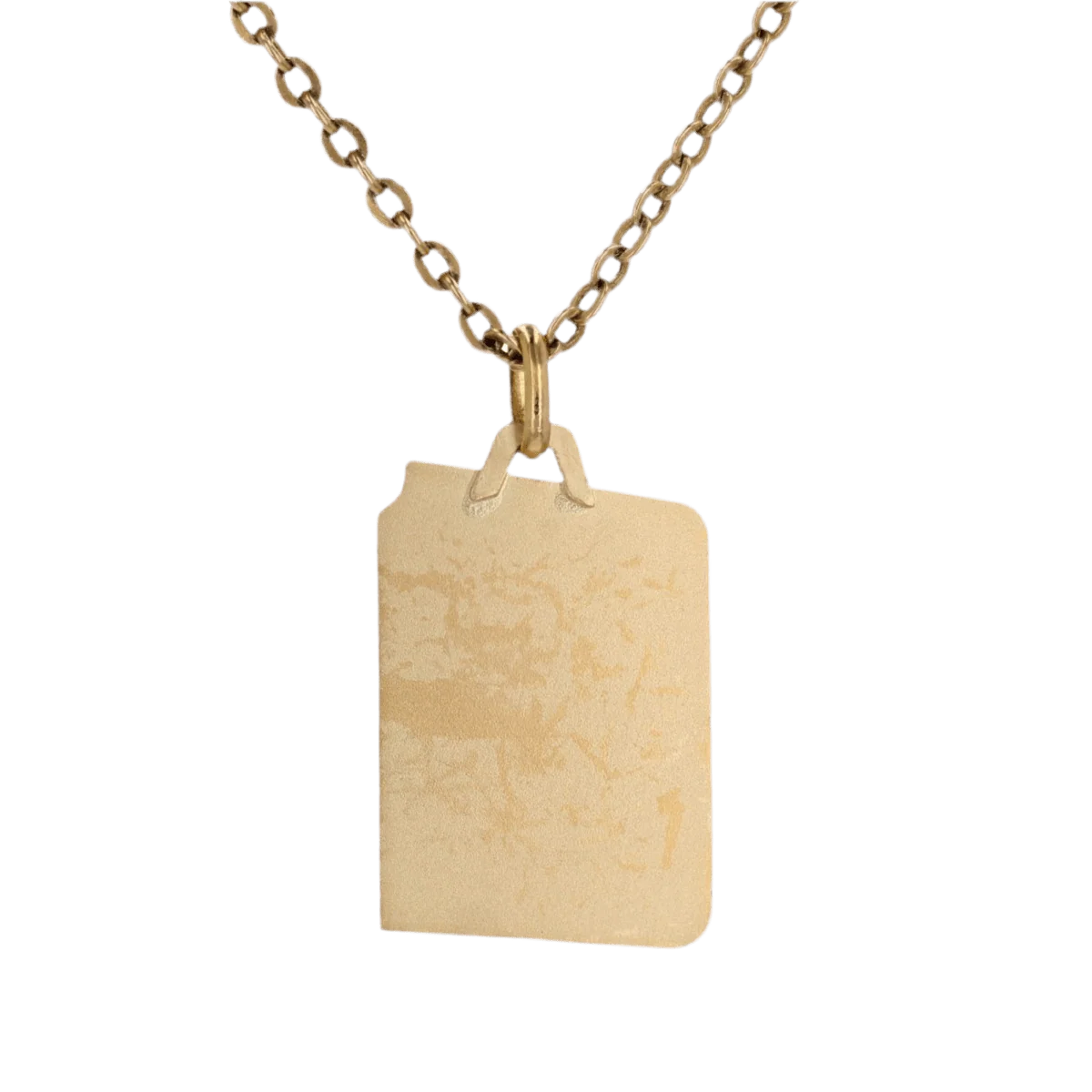 Médaille AUGIS en or jaune, émail et rubis - Image 5