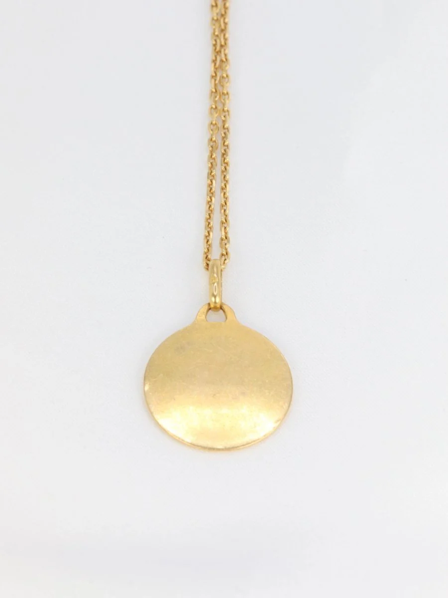 Médaille Amour Augis Plus qu’hier moins que demain en or, diamant et rubis - ca 1970 - Image 4