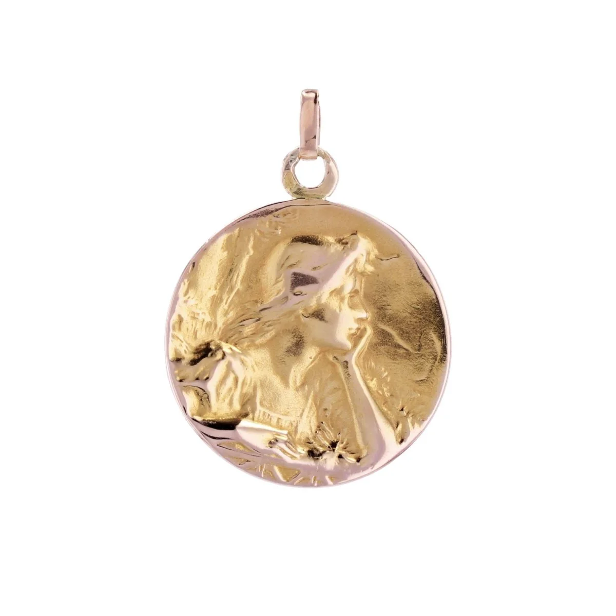 Médaille en or rose