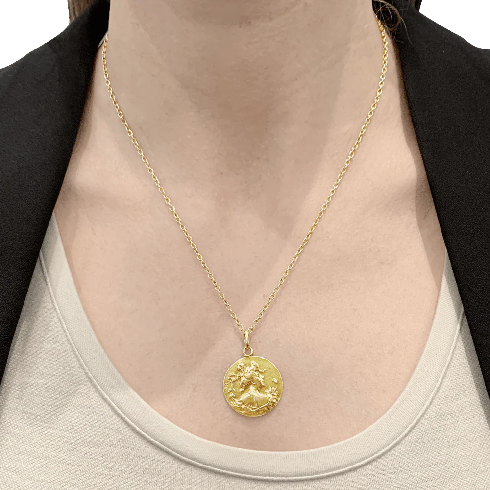Pendentif PROSPER en or jaune - Image 2