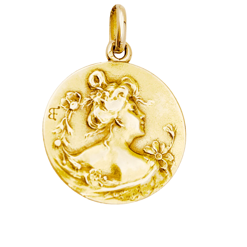 Pendentif PROSPER en or jaune - Image 3