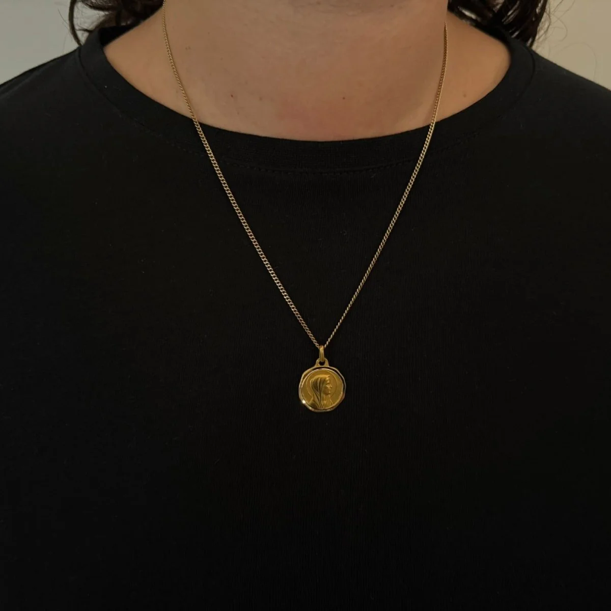 Médaille AUGIS en or jaune - Image 2