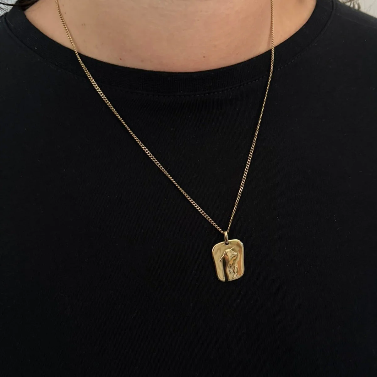 Médaille AUGIS en or jaune - Image 2