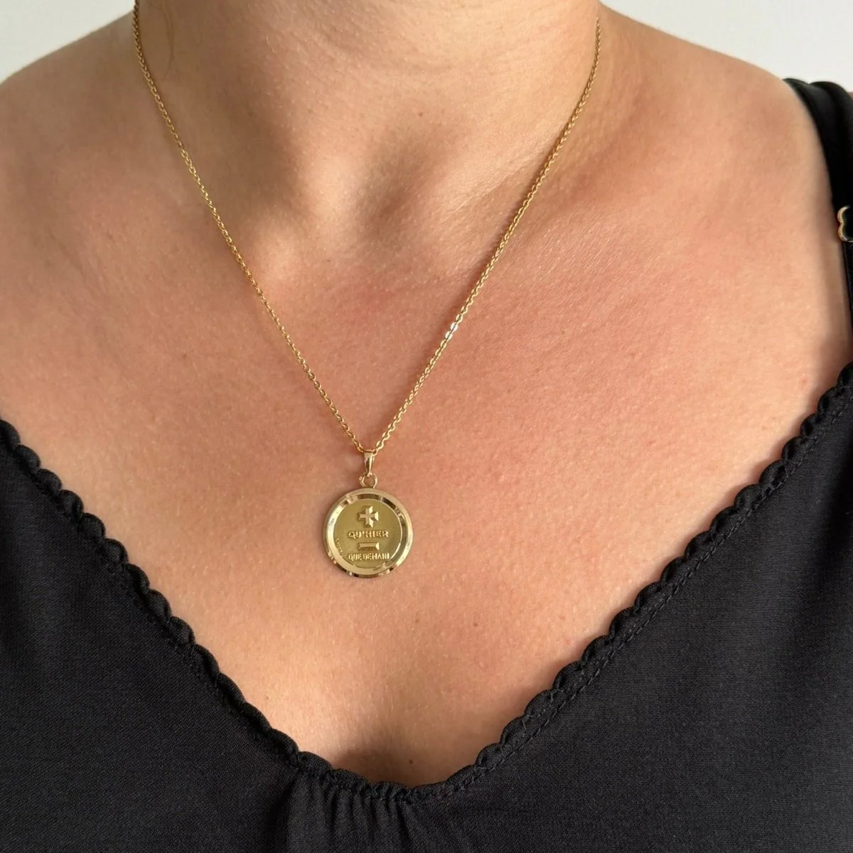 Médaille AUGIS en or jaune - Image 2