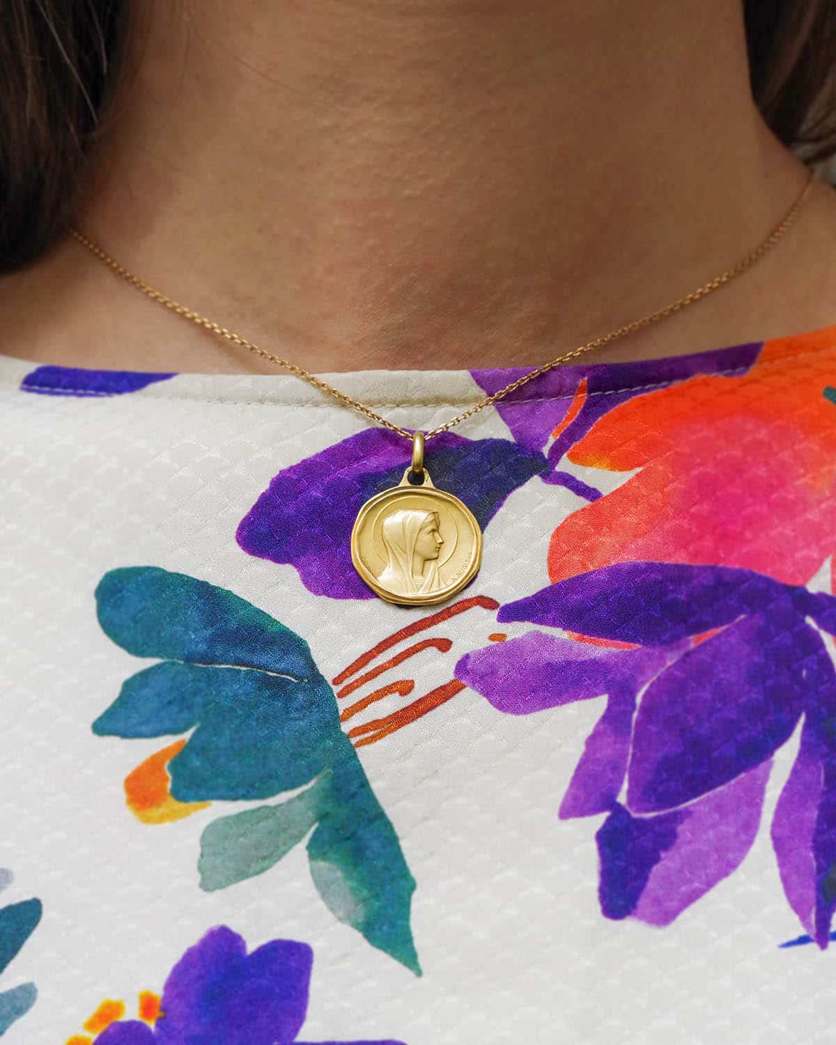 Médaille AUGIS en or jaune - Image 2