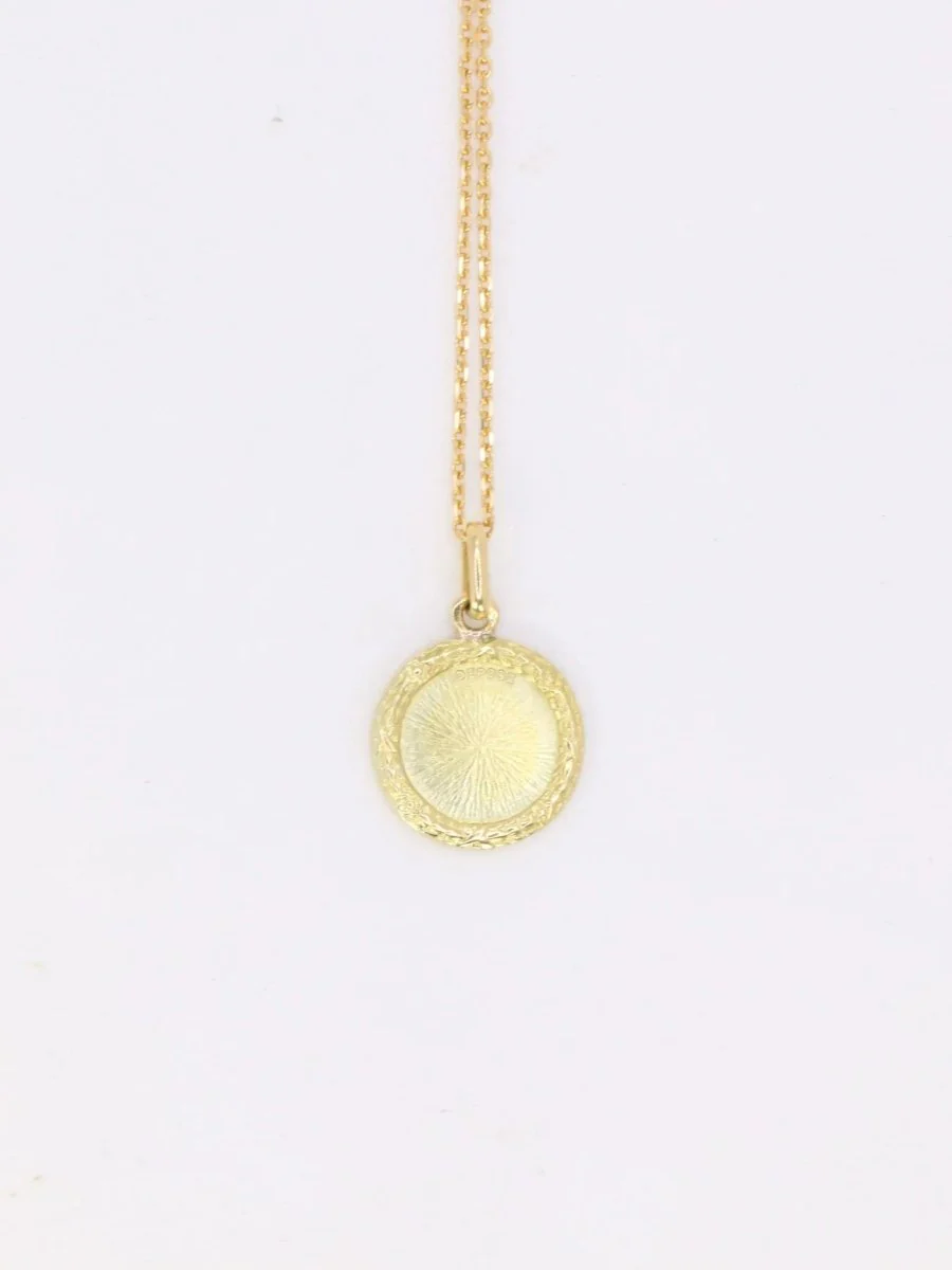 Médaille Augis en or et diamant, Plus qu’hier moins que demain, A.Augis - ca 1960 - Image 4