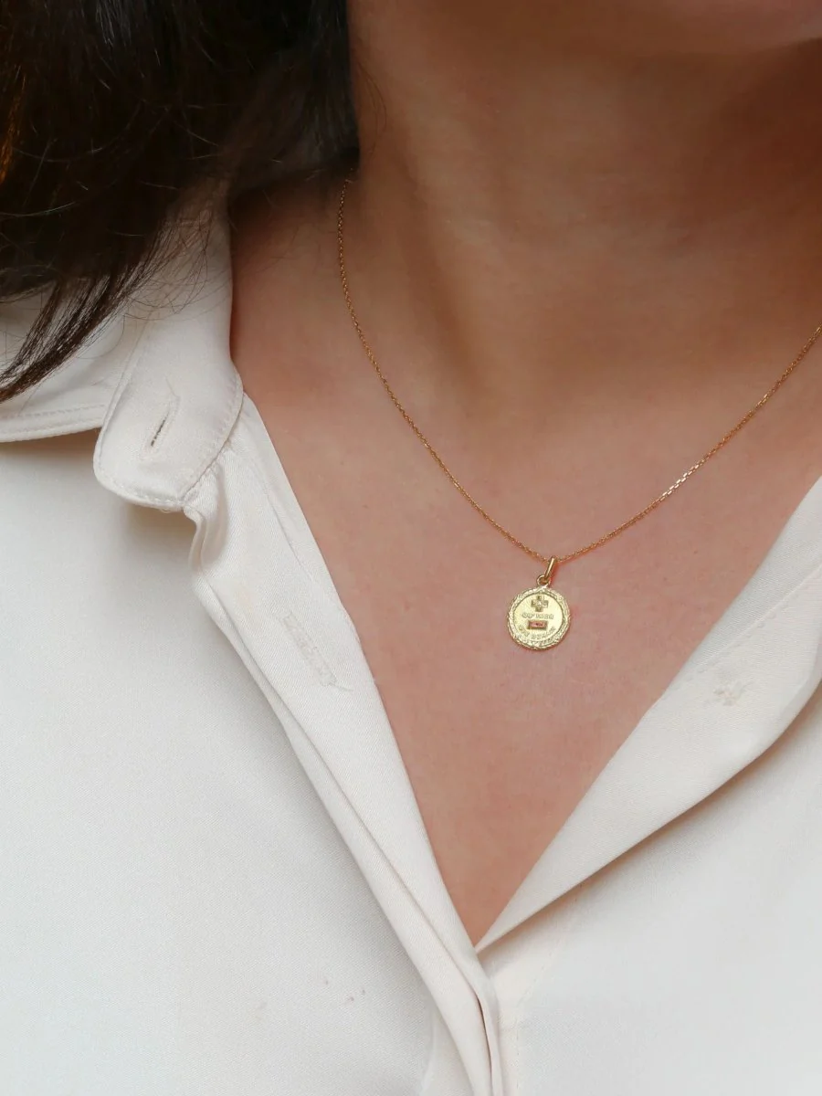 Médaille Augis en or et diamant, Plus qu’hier moins que demain, A.Augis - ca 1960 - Image 5