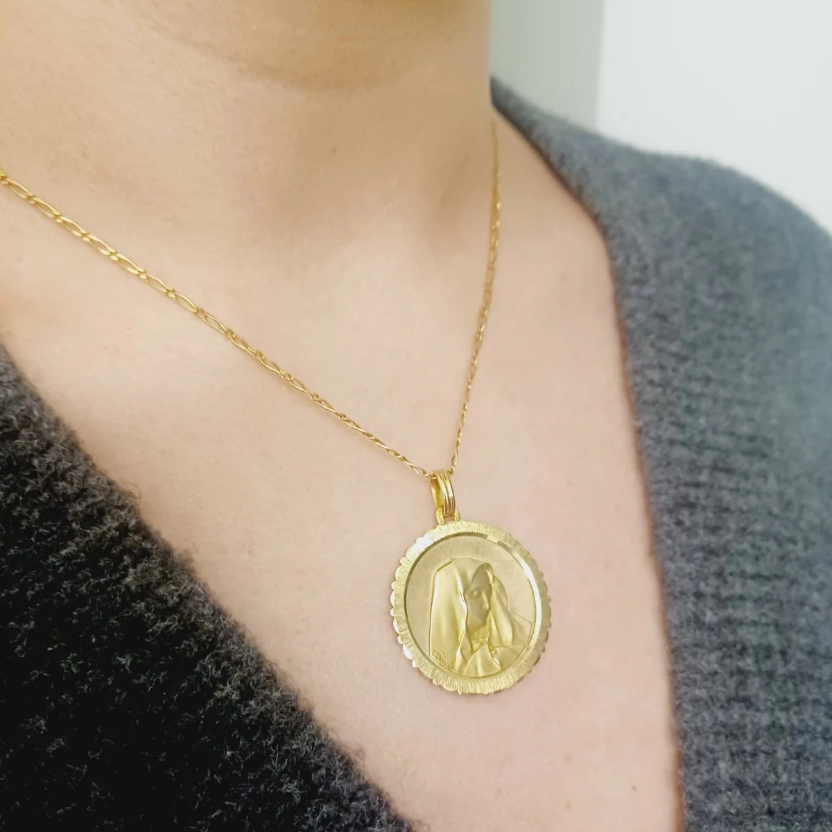 Médaille EMILE DROPSY en or jaune - Image 2