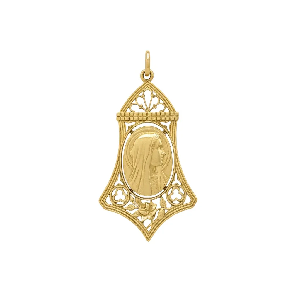 Médaille PL DASSET en or jaune