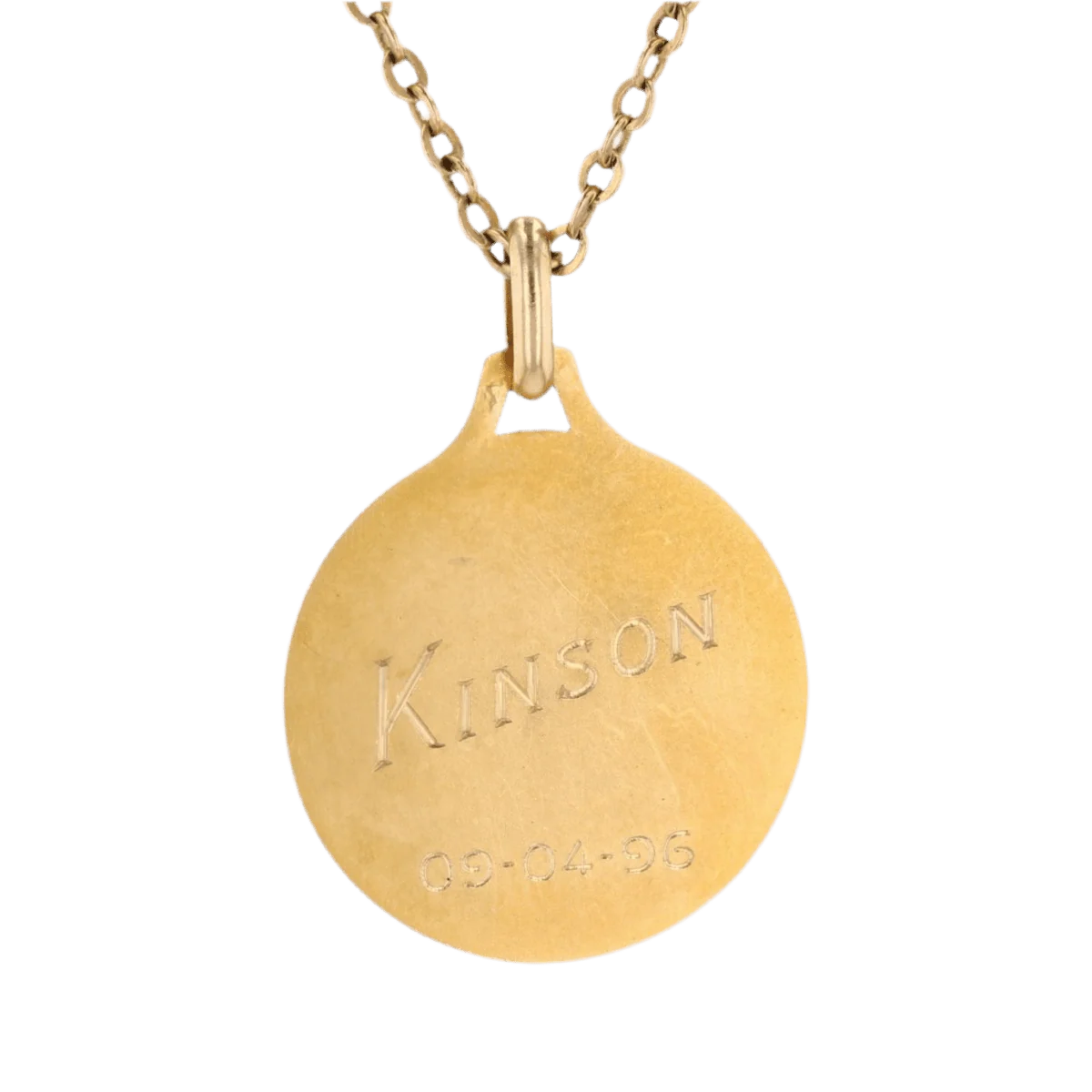 Médaille AUGIS en or jaune - Image 4